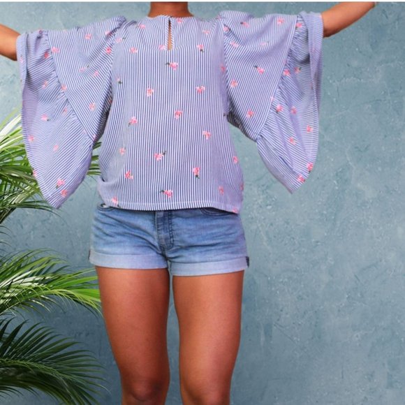 B Collection by Bobeau - Women's Blouse - Picture 3 of 4